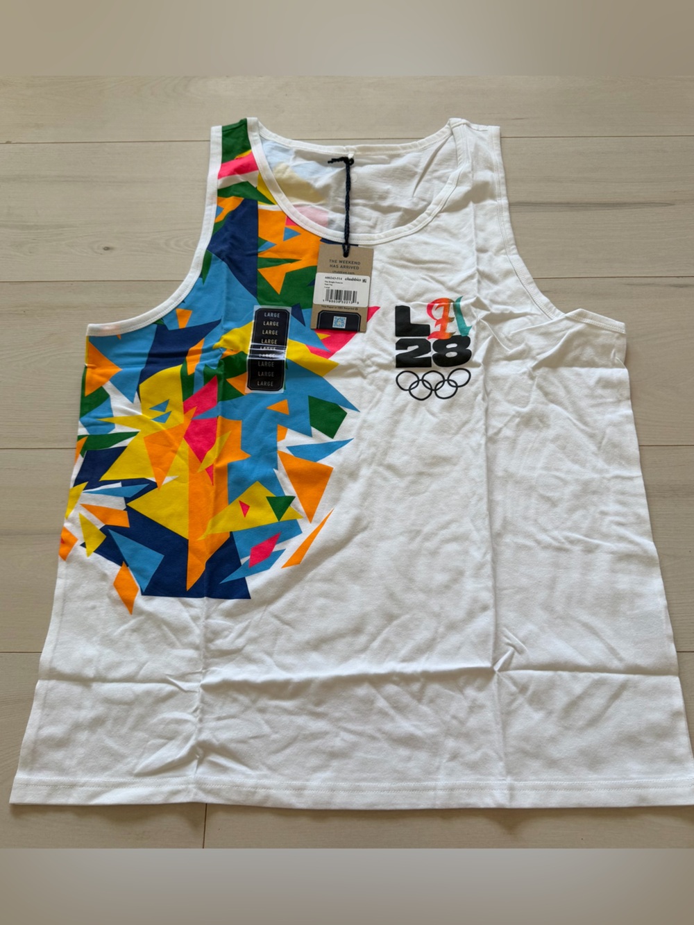 chubbies LA28 Olympic Tank Top NWT